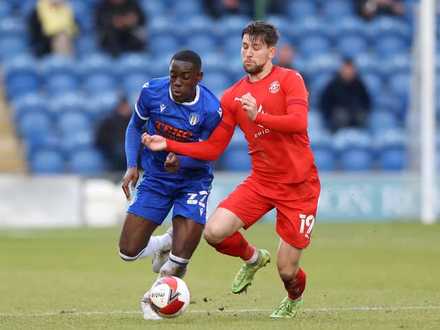 Junior Tchamadeu (left) isn't expected to join Posh. Photo: Paul Harding, Getty Images.