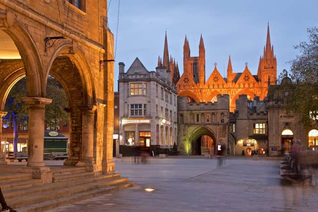 Peterborough city centre is the heart of the Business Improvement District area.