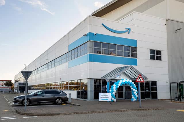Amazon's new One Distribution Centre at Flaxley Road, Kingston Park, Peterborough