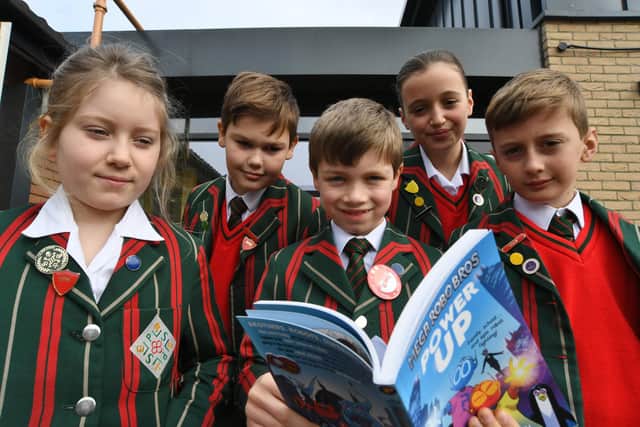 The Peterborough Drama Festival 2023. Reading in the competition Alexandra Foster, Harrison Whitty, Jason Murray, Sophie Bass and Charlie Bass from The Peterborough School.
