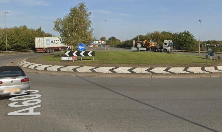 Three slight accidents, one serious accident