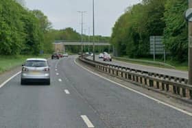The crash happened on the A47