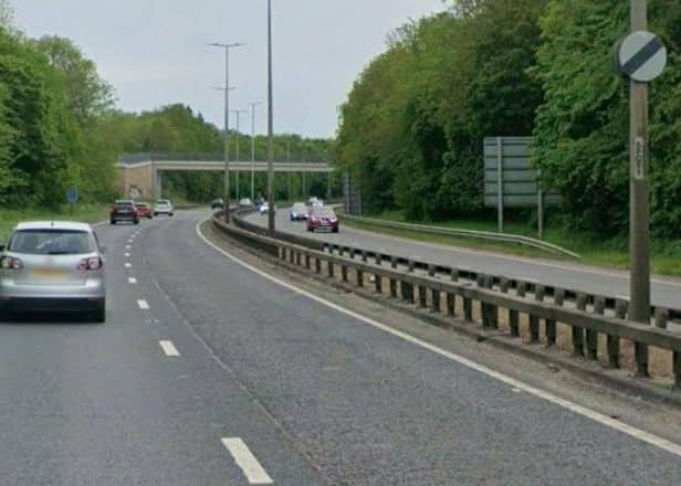 The crash happened on the A47