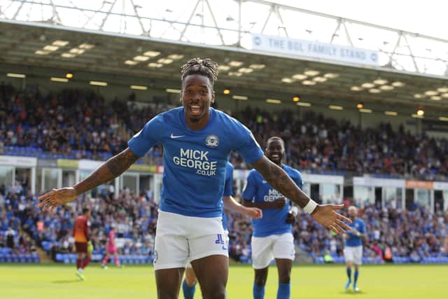 Ivan Toney is expected to be supporting Posh at Wembley. Photo Joe Dent/theposh.com