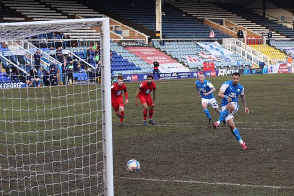 This Posh pitch has started to look like this again. Photo: Joe Dent/theposh.com.