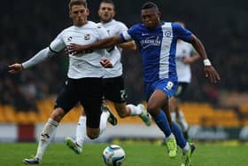 Britt Assombalonga banged in 23 goals for Posh during the 2013/14 season, earning him a move to Nottingham Forest. He eventually played top-fight football in the Turkish Süper Lig with Adana Demirspor.
