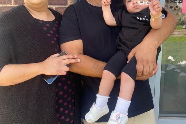 Aliya, Usman and their Daughter Ayat