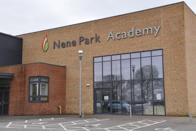 Nene Park Academy is 6th in Peterborough with a Progress 8 score of 0.14, described as 'average'