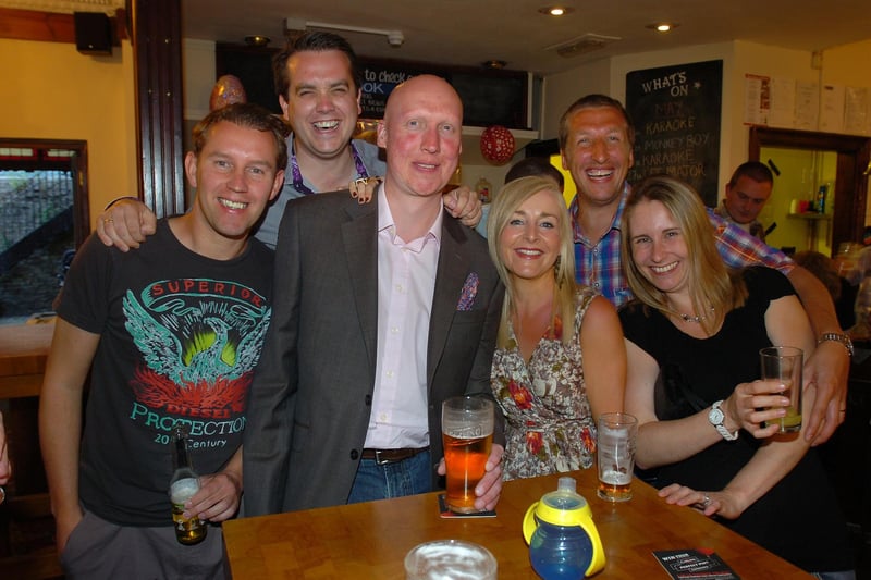 A night out at The Grapevine pub, Peterborough city centre, in 2011
