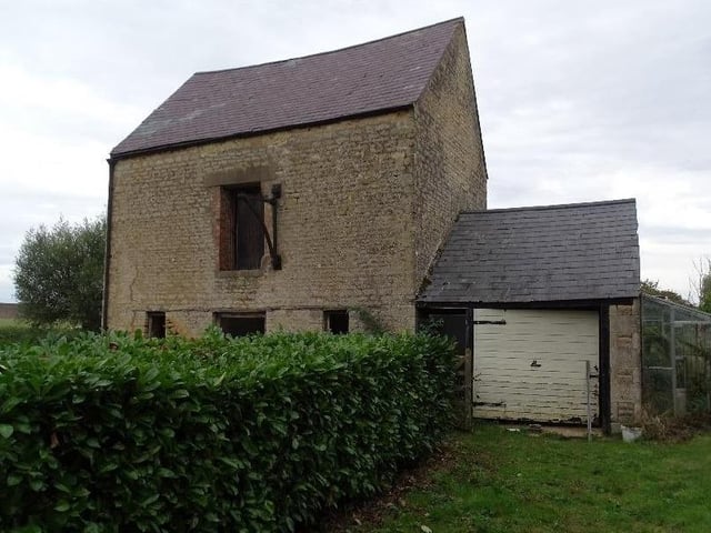 The farmhouse is in need of repair