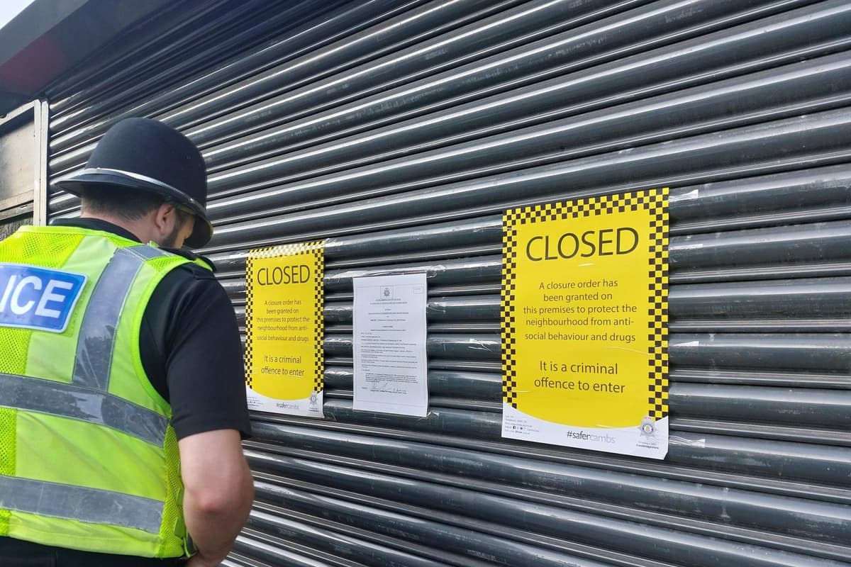 Peterborough takeaway closed after police raised concerns about drug ...