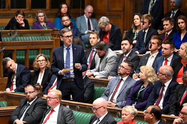 Andrew Speaking in Parliament