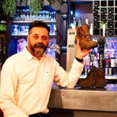 Dinesh Odedra, owner of The Banyan Tree restaurant in Westgate, Peterborough, who is taking on the Three Peaks Challenge for PEDS