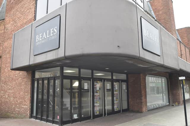 The former Beales store in Westgate, Peterborough, is to be used for Furniture Warehouse