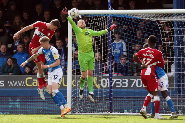 Championship appearances 30 (all starts): The goalkeeper was a step-up on Christy Pym, but lost his place when Steven Benda arrived on loan. He might not have played again if Benda hadn't broken his finger. Posh can probably do, and need, better, but the Welshman didn't really let the side down. He made some decent saves without being outstanding, apart from at Barnsley. 6/10.