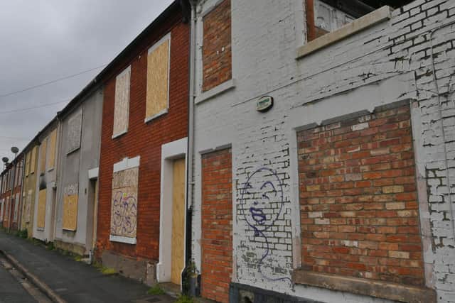 The row of houses at Cromwell Road