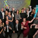 The winners group at last year's Peterborough Telegraph Business Excellence Awards.