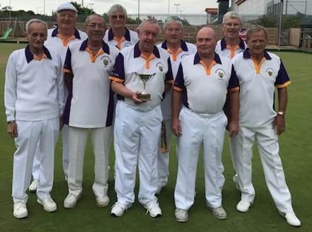 The West Ward team that won the Adams Cup.