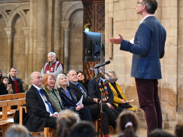 To  Be A Saint World Premiere  at Peterborough Cathedral