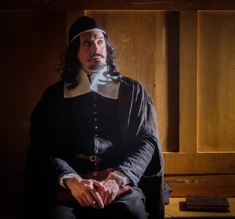 John Cook, the lawyer who tried Charles I awaits his own grisly fate in this new drama.