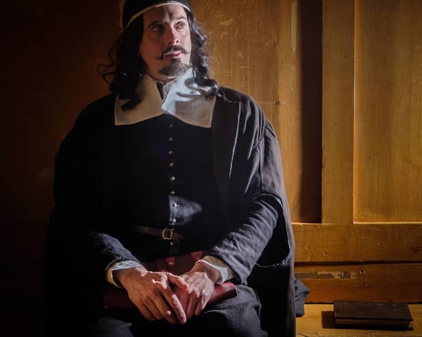 John Cook, the lawyer who tried Charles I awaits his own grisly fate in this new drama.