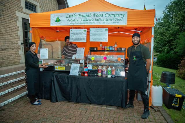Rajni and David Singh, helped here by grandson Dalip, have made the Little Panjab Food Company stall a familiar sight at festivals and events across the region.