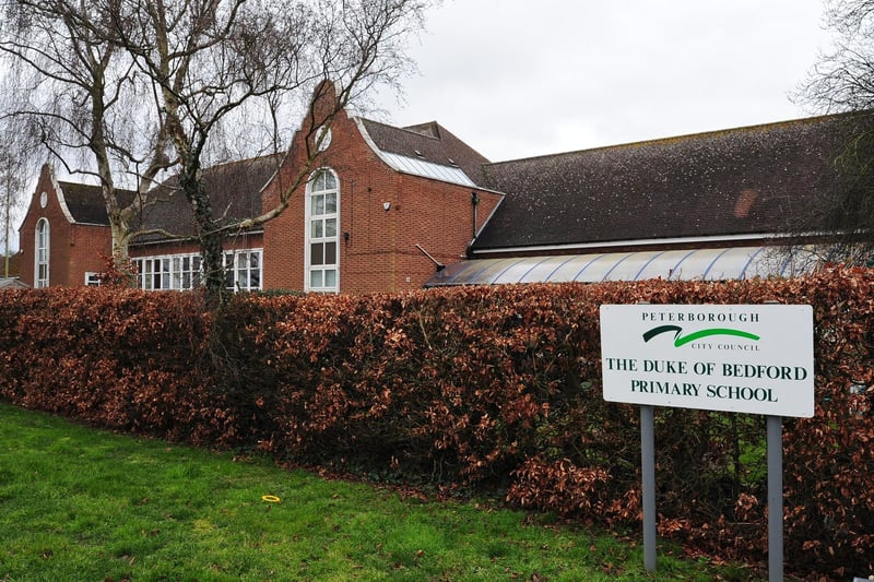 Duke of Bedford Primary School had 35 applicants who put the school as a first preference but only 29 of those were offered places. This means six people (17.1 per cent) did not get a place.