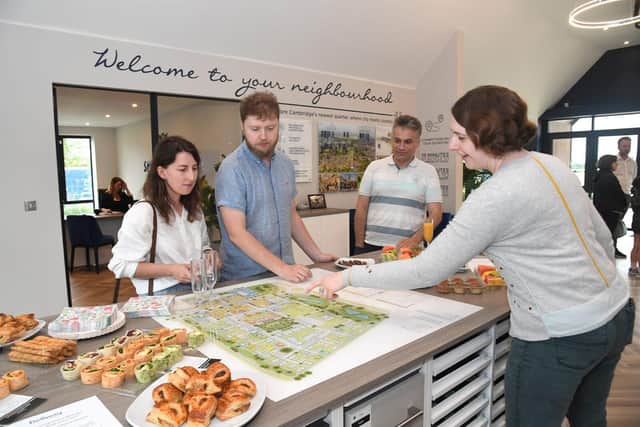 Many  of the current residents at Springstead Village came along to the event.