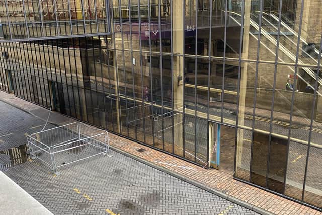There has been disruption at the bus station today