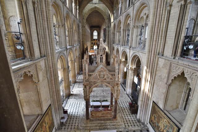 New interior tours and tower tour at Peterborough Cathedral