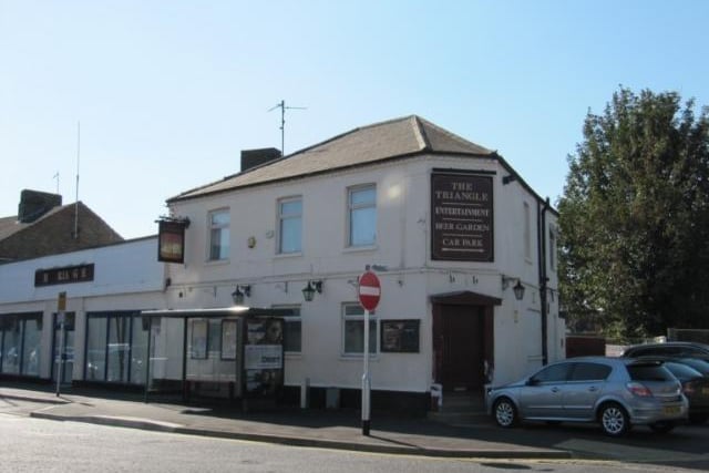 The Triangle - one of the Crown-to-Town pubs is now a supermarket