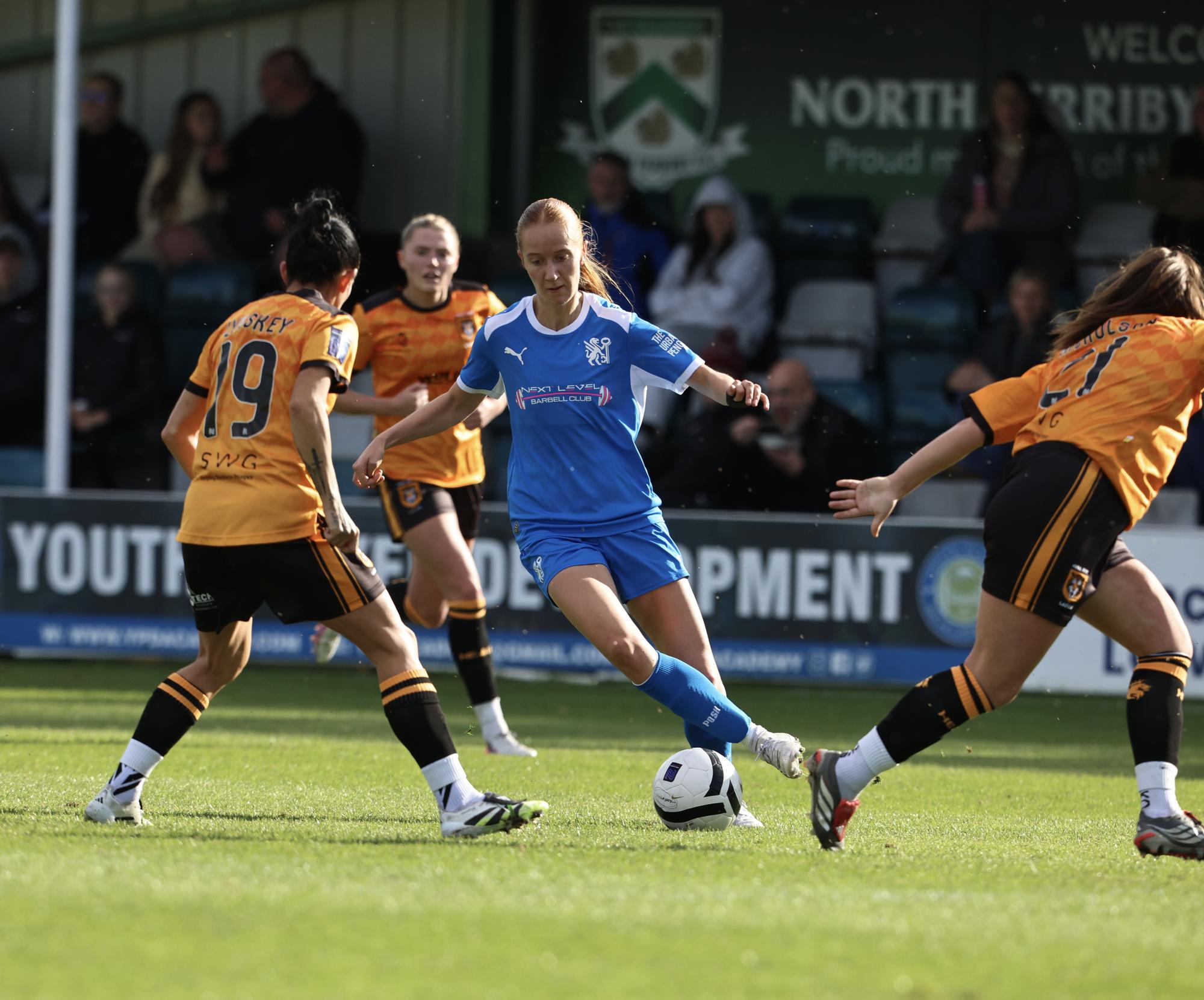 Peterborough United Women win ugly to complete a hat-trick of National League successes