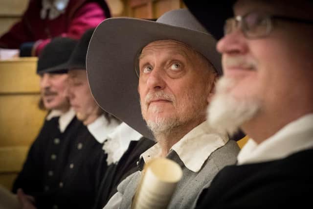 Charles I's judges await their own trial...