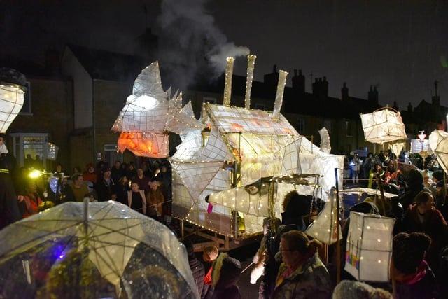 The Eye Lantern Parade is one of the highlights of the year