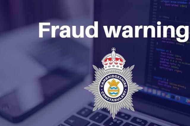 Residents are being warned about the risk of scams