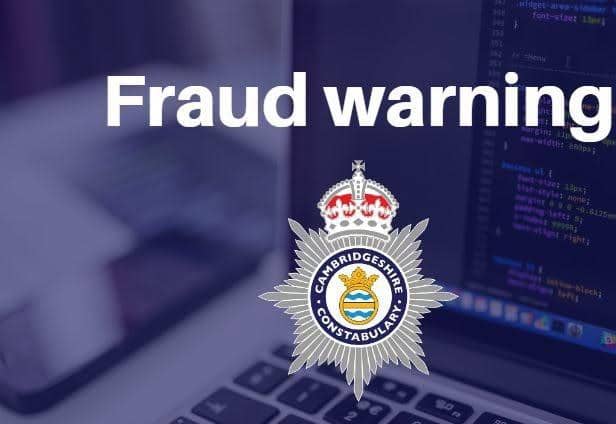 Residents are being warned about the risk of scams