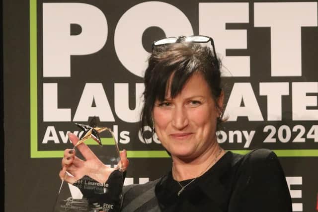 2024 Fenland Poet Laureate, Hannah Teasdale (image: Tim Chapman)