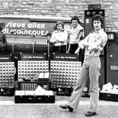 DJ Steve Allen was familiar name to many around Peterborough in the 1980s (and '70s). This shot is thought to be outside the Halcyon pub in Westwood.
