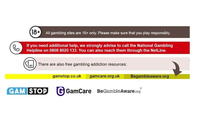 Check your local laws to ensure online gambling is available and legal where you live