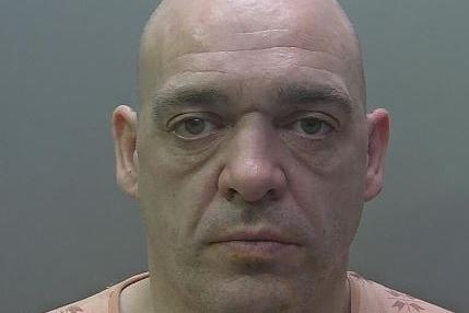 Derek Nash, 49 of Figtree Walk, Dogsthorpe was part of a group of three people who attacked a man in his own home in Peterborough. Nash pleaded guilty to being in possession of a machete, committing joint enterprise grievous bodily harm without intent and joint enterprise theft. He was jailed for four years