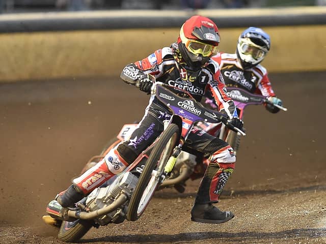Action from the East of England arena. Photo: David Lowndes.
