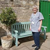 Lesley Evans has been volunteering for Sue Ryder for four years