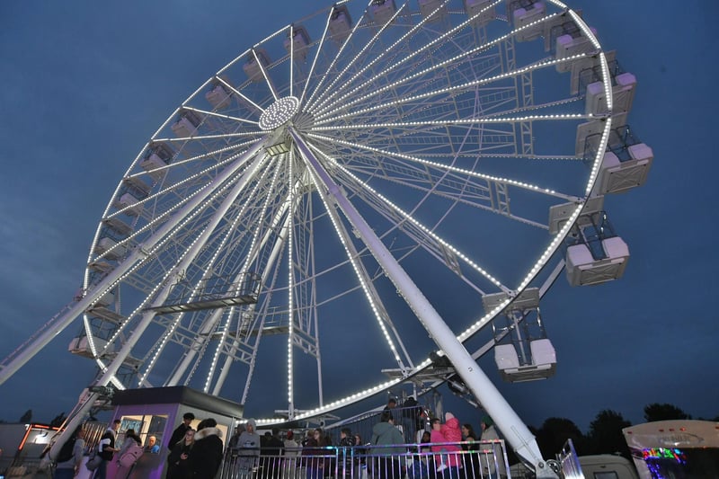 The UK's tallest ride. The 47m Giant Observation Wheel.