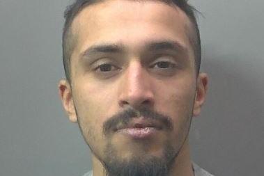 Tanveer Chowdhury (20) of Desborough Avenue, Cardea, Peterborough, was sentenced to two years and two months in prison. He had previously pleaded guilty to being concerned in the supply of crack cocaine and heroin, and sending threatening communications with intent to cause distress.