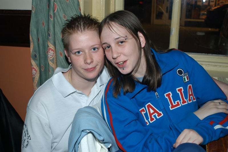 All smiles at Peterborough city centre pub HG’s 19 years ago
