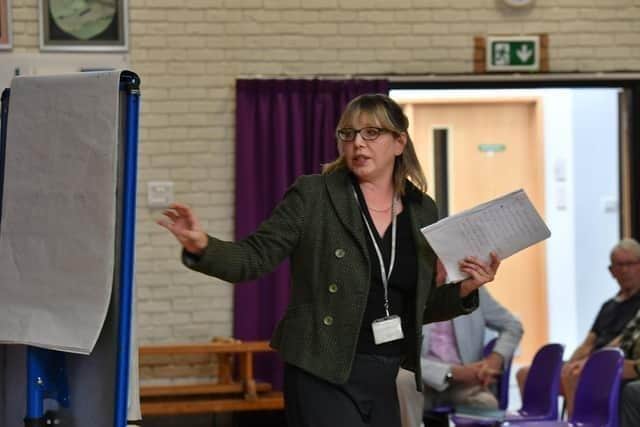 Green Party group leader Nicola Day