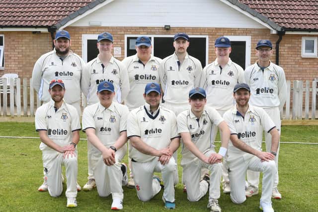 The Orton Park team beaten by Bourne seconds in a South Lincs Championship match. Photo: David Lowndes.