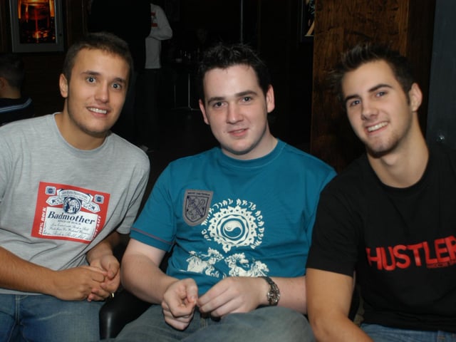 A night out at Edwards bar in Peterborough city centre in 2004