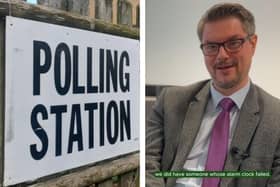 Mark Emson recounted the moment his team had to scramble to open a polling station on time in Peterborough last year