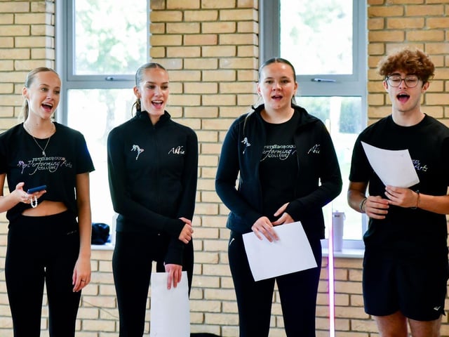 The opening of the new Peterborough Performing Arts College, based at the city's Key Theatre